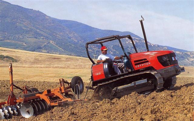 Avis Krypton 90 (chenillard) de la marque Same - Tracteurs agricoles