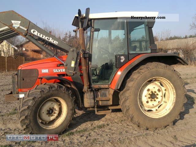 2011 Same Silver 100.4 + Quicke Q760 c / w bucket Agricultural vehicle ...