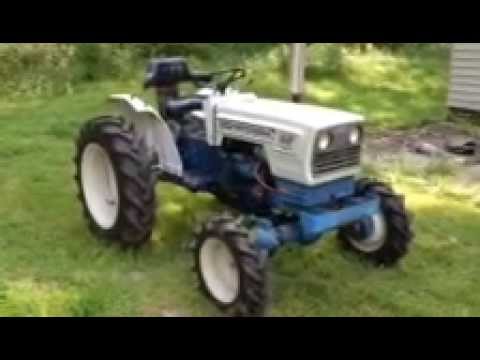 Mitsubishi Satoh Tractor s630 - YouTube