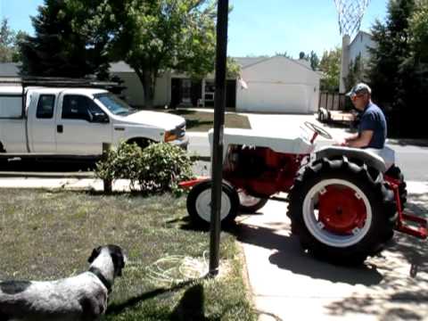 ... Brush+Hog Mini tractor SATOH plowing, hard terrain... Satoh st1620
