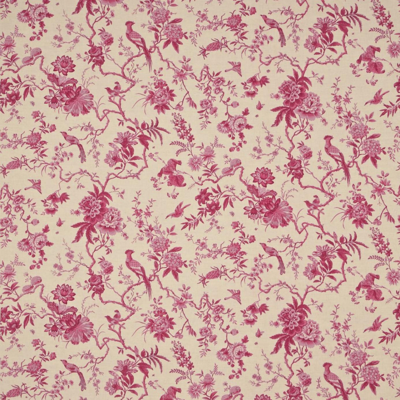 ... - Linen/Cerise (DPEMPI204) - Sanderson Pemberley Fabrics Collection