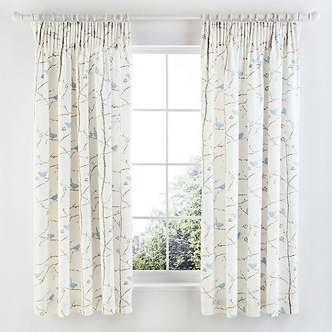 Sanderson Light blue 'Dawn Chorus' curtains | Debenhams