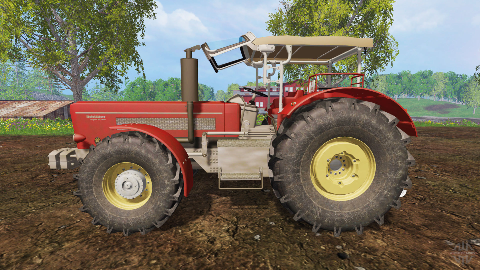 Schluter Super 1050V v2.0 pour Farming Simulator 2015