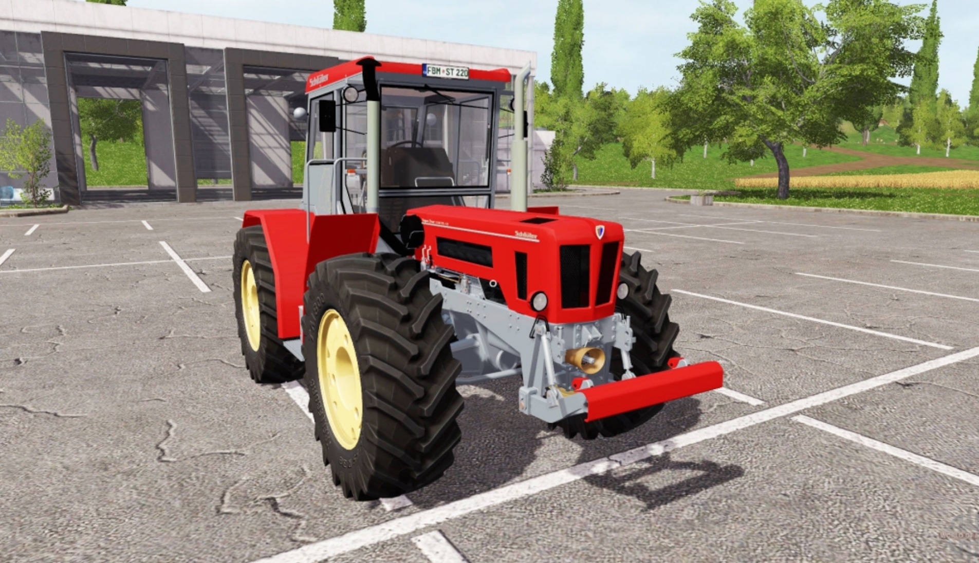 Schluter Super-Trac 2200 TVL-LS MOD - Farming simulator 2017 / 17 LS ...