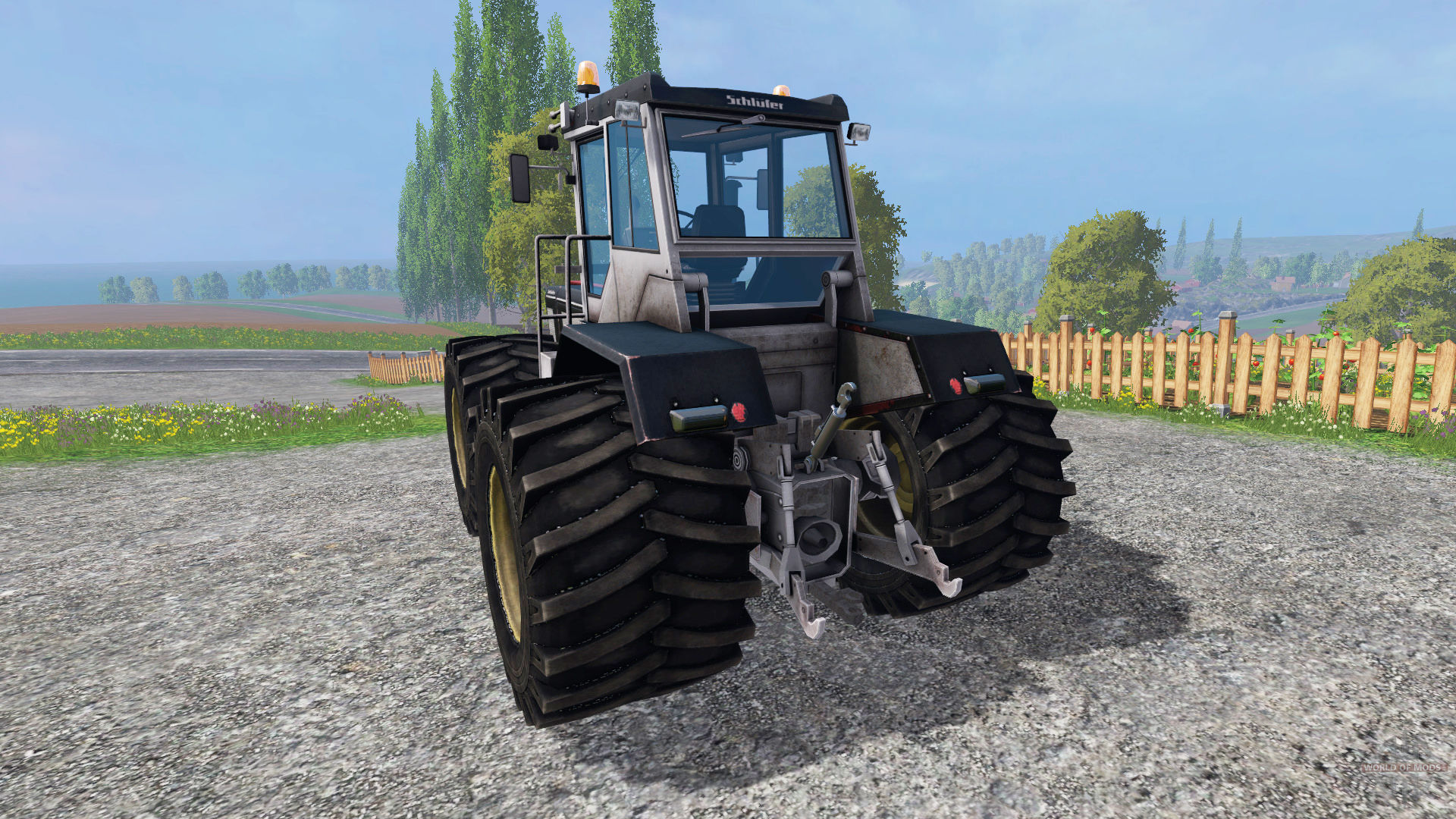 ... tractor Schluter Super Trac 2500 VL for Farming Simulator 15