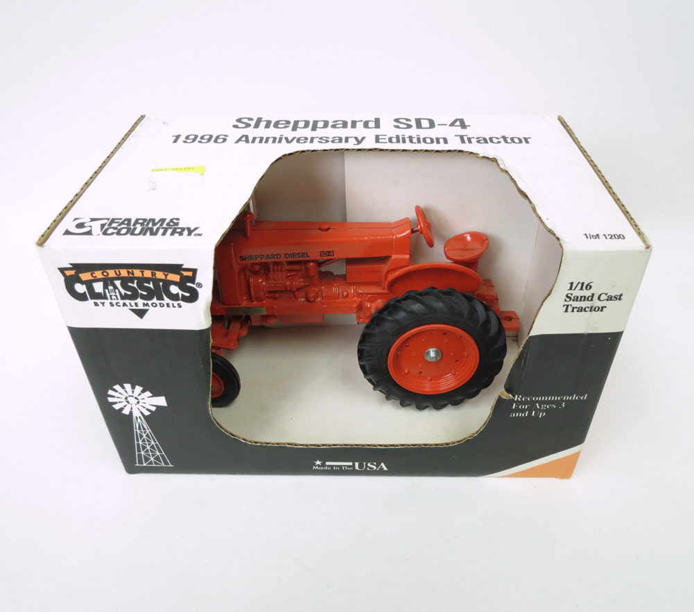 16th Sheppard SD-4 Diesel, Wide Front Tractor, 1996 Anniversary Ed