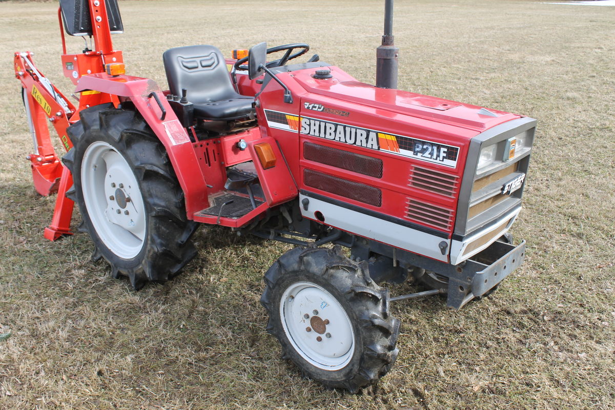 Shibaura P21F Allrad - 540/750/1000 - Tracteurs-affaires.fr