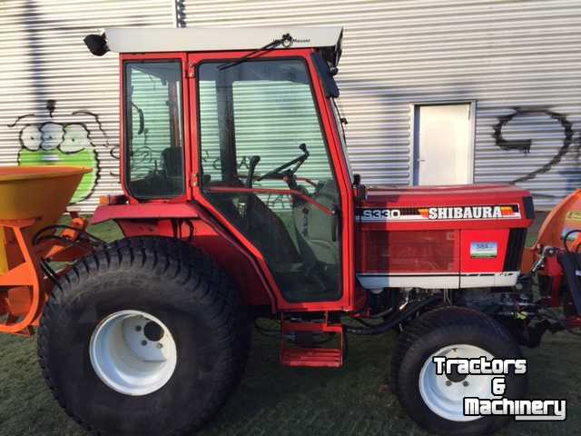 Shibaura s330 + CABINE - Used Small-track Tractors - 6042 KZ ...