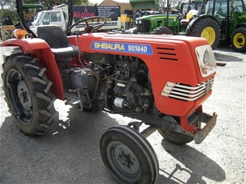 Shibaura SD1840 2wd tractor, 18 hp engine, 12 speed transmission, ROPS ...