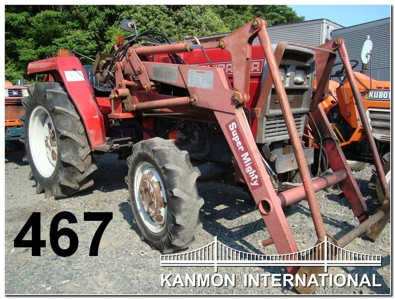 UsedJapaneseTractors.jp : SHIBAURA SD2643 With Front Loader