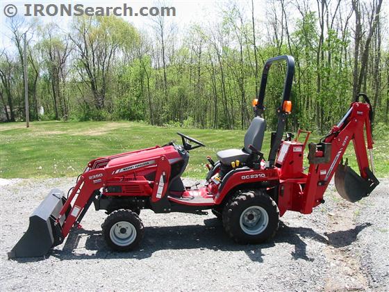 2007 Massey Ferguson GC2310 Tractor Loader Backhoe | IRON Search