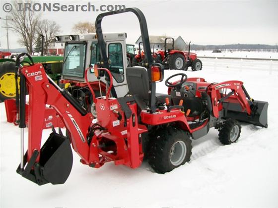 2009 Massey Ferguson gc2410 Tractor Loader Backhoe | IRON Search