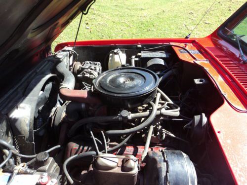 1978 Scout II, 345, Auto, Red, Silver, Excellent body, convertible, US ...