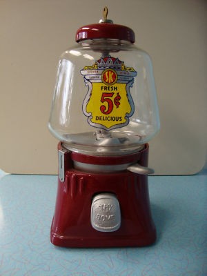 Vintage 1940's Silver King Peanut Machine | #220904039