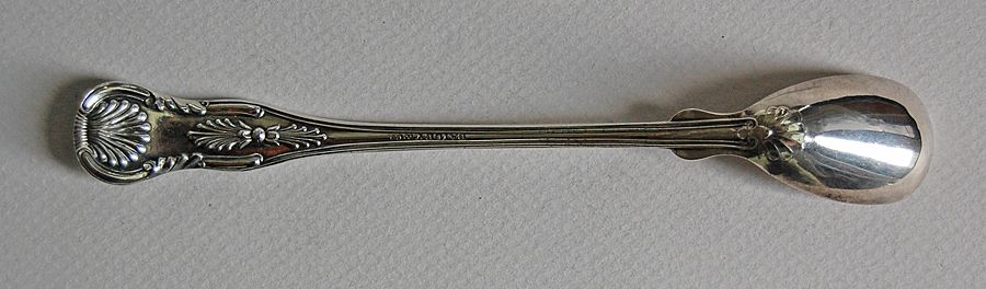 Coin Silver MUSTARD LADLE - King Pattern, Bailey & Co. from hwantiques ...
