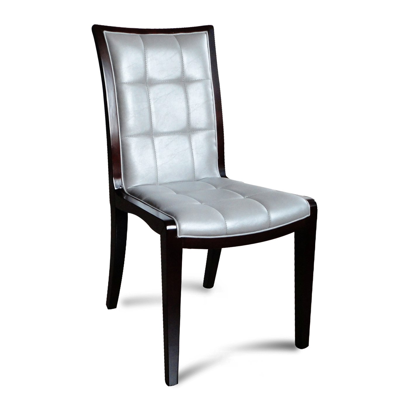 ... Furniture > Dining Chairs > Ceets c33-1 silver King Leather Dining