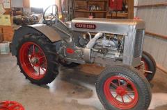 item 2 1935 silver king model r38 tractor restored this year hercules ...