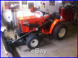 Simplicity 9518 18HP Diesel Garden Tractor (Belly Mower & Snow Plow ...