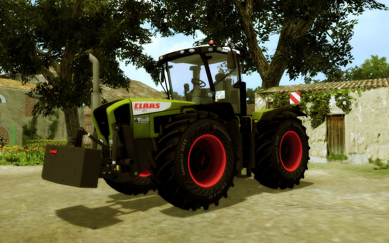Claas Xerion 3300 Tracvc V 1.0 - Farming Simulator 2015 / 2017 mods