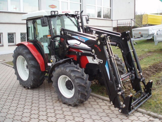 Traktor Steyr 375 mit Frontlader - technikboerse.com