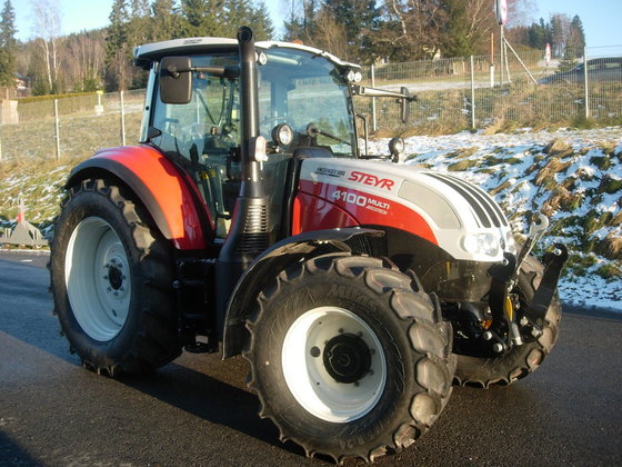 Agriculture » Tractors » 2016 Steyr Multi 4100 in Europe