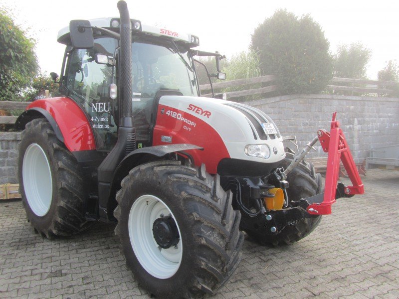 Steyr Profi CVT 4120 Traktor - Használt traktorok és mezőgazdasági ...