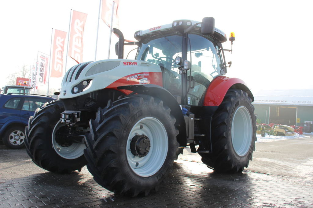STEYR 4125 Profi CVT wheel tractors for sale, wheeled tractor, four ...