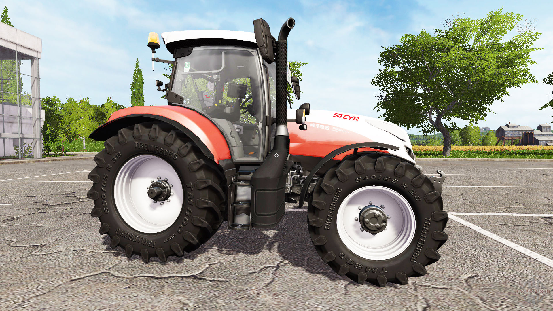Steyr Multi 4125 Profi CVT ecotec für Farming Simulator 2017