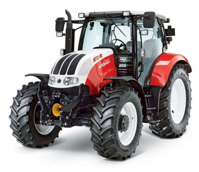 Vektor Agricultural machinery - STEYR PROFI Classic 4110-6140