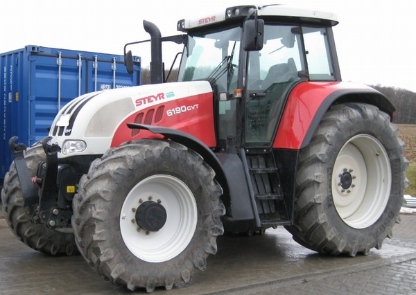 steyr cvt 6190 69 000 â gebrauchte traktoren steyr cvt 6190