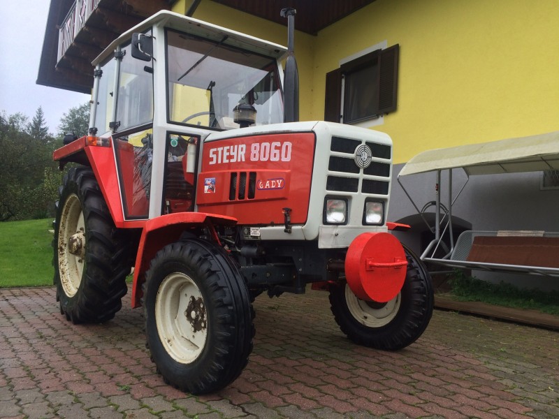 Steyr 8060 48PS 4900 Std. aus Eisbach | Landmaschinen gebraucht ...