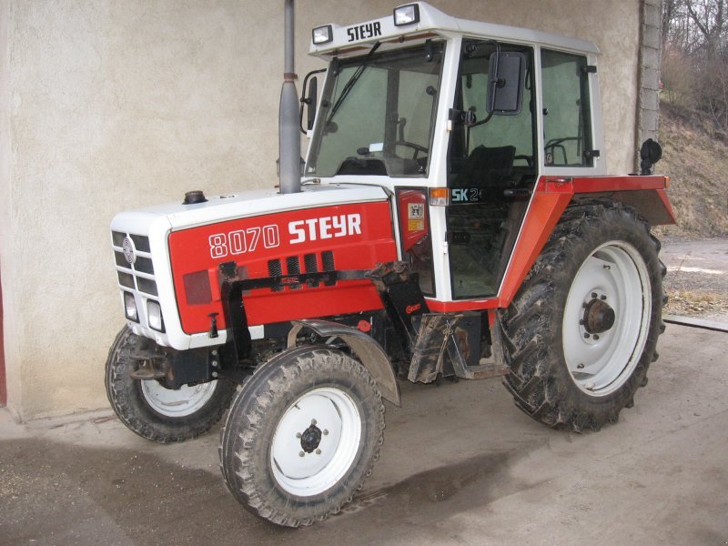 Traktor Steyr 8070 SK2 - agraranzeiger.at - verkauft