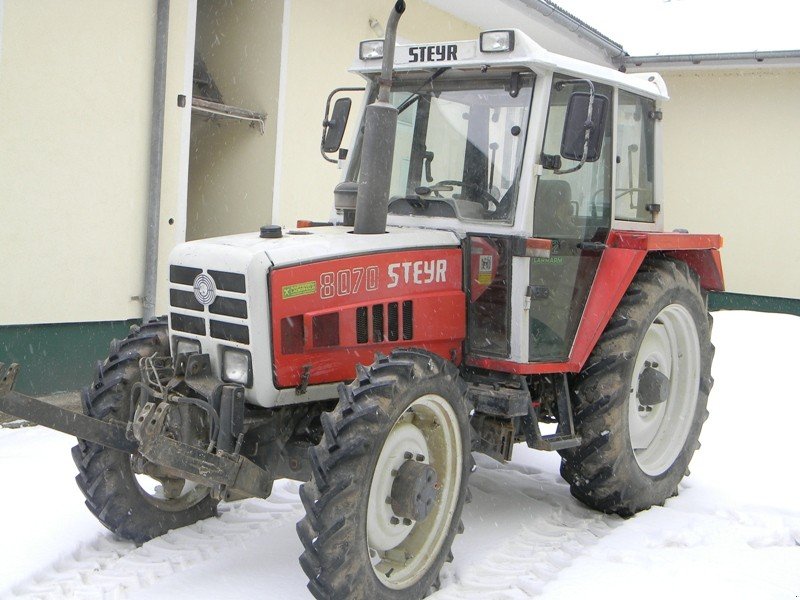 Steyr 8070 A SK2 Traktor - technikboerse.com