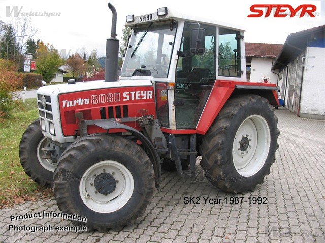 Steyr 8080 - Steyr - Machine Specificaties - Machine specificaties van ...