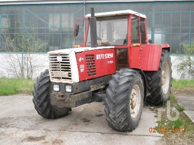 Steyr 8170 TURBO 4Wd wheel tractor from Germany for sale at Truck1, ID ...