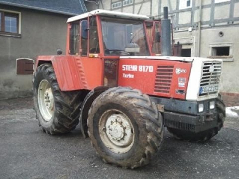 Steyr 8170 Turbo Traktor - Használt traktorok és mezőgazdasági ...