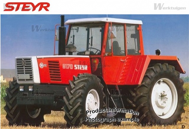 Steyr 8180 - Steyr - Machine Specificaties - Machine specificaties van ...