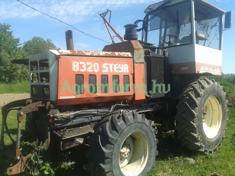 Steyr 8320 traktor eladó illetve cserélhető (törölve) - kínál ...