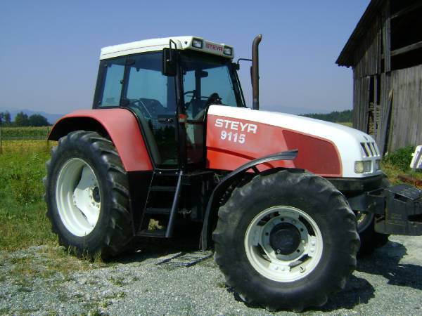 Steyr 9115 Gebrauchte Traktoren gebraucht kaufen und verkaufen bei ...