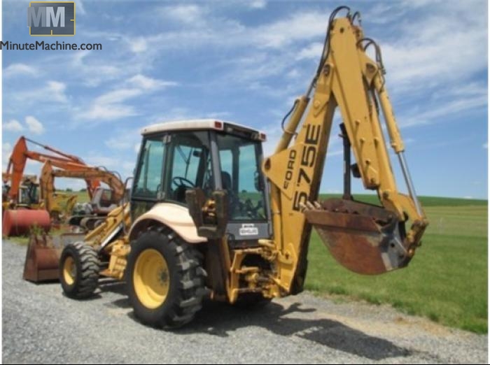 Used Backhoe Loader New Holland 575E located in Russia