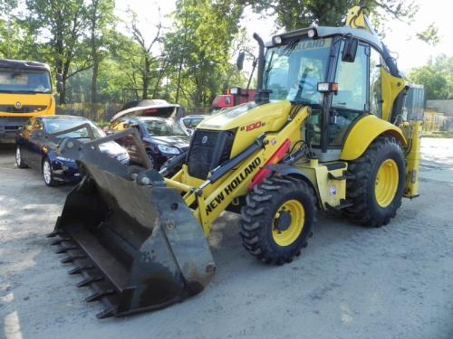 ... Machines - Sold Machines - SOLD - Backhoe Loader NEW HOLLAND B100B