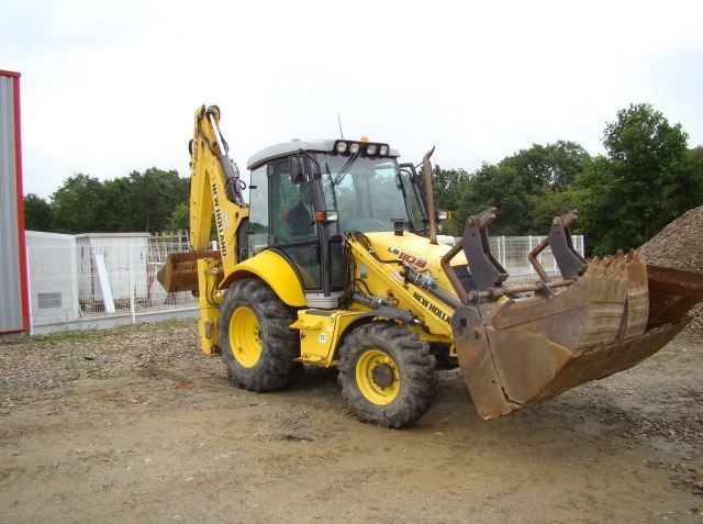 backhoe loader new holland lb110 brand new holland year of production ...