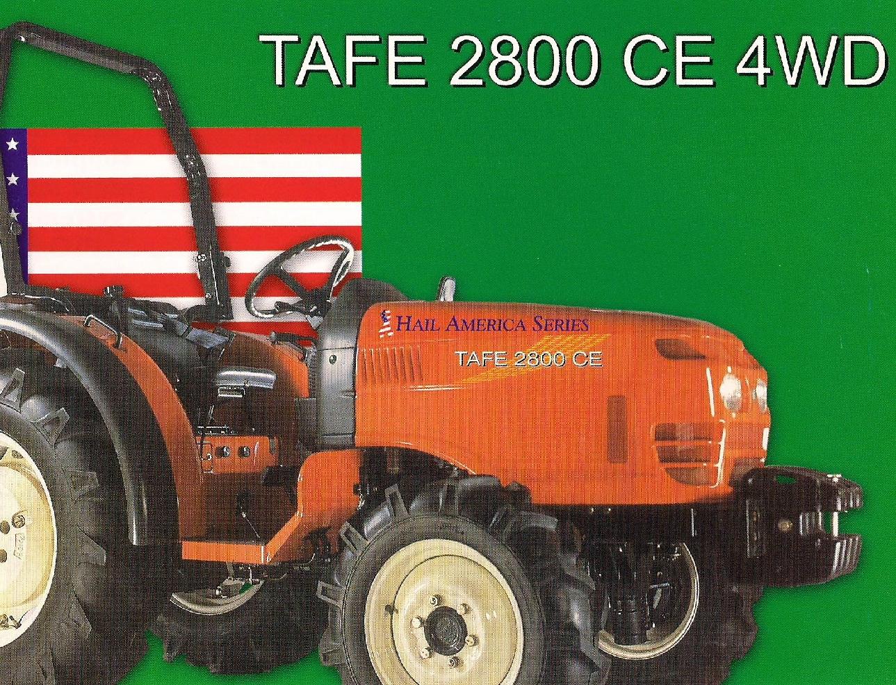 Tafe 2800 CE Hail America Series MFWD