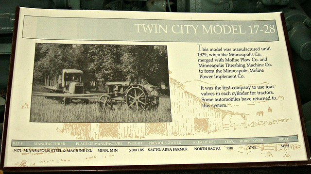 1918 Twin City Model 17-28 Info | Photographed at the Heidri ...