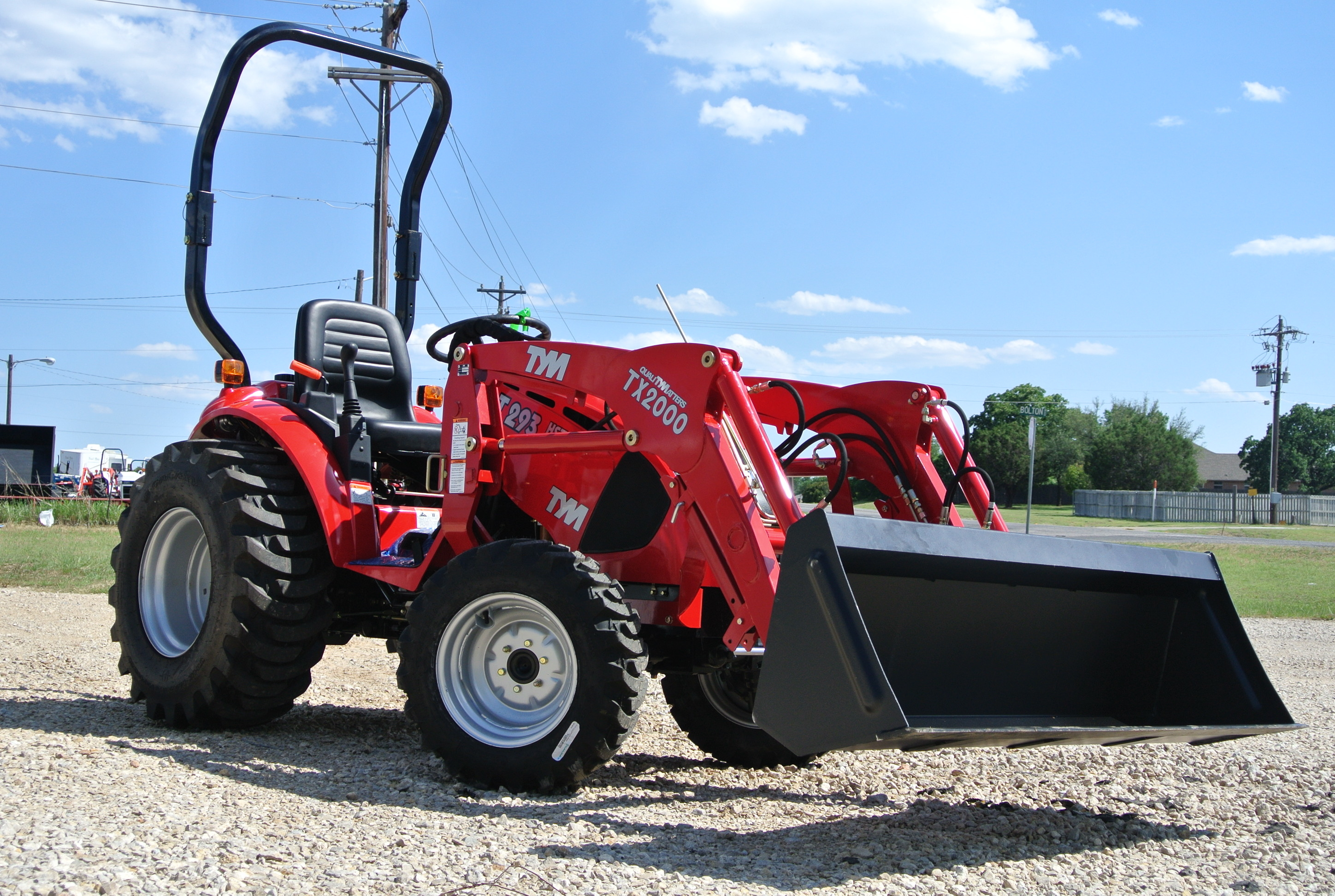 29HP TYM T293 compact tractor
