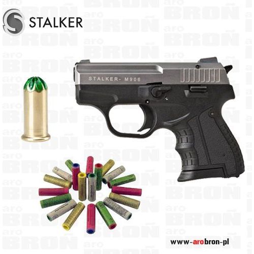 Pistolet Stalker M906 kolor TYTAN + Amunicja GREEN 6mm 100szt + 25szt ...