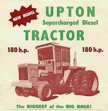 Upton - Tractor & Construction Plant Wiki - The classic vehicle and ...