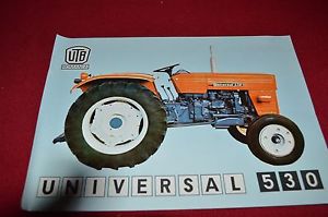 Details about UTB Romania Universal 530 Tractor Dealer's Brochure LCOH