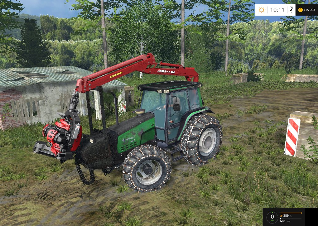Valtra Valmet 6600 Tractor (Forest Edition) - Farming Simulator 2015 ...