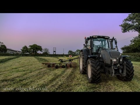 Valtra T203 with Claas 3100 Liner - Silage 2013 - YouTube